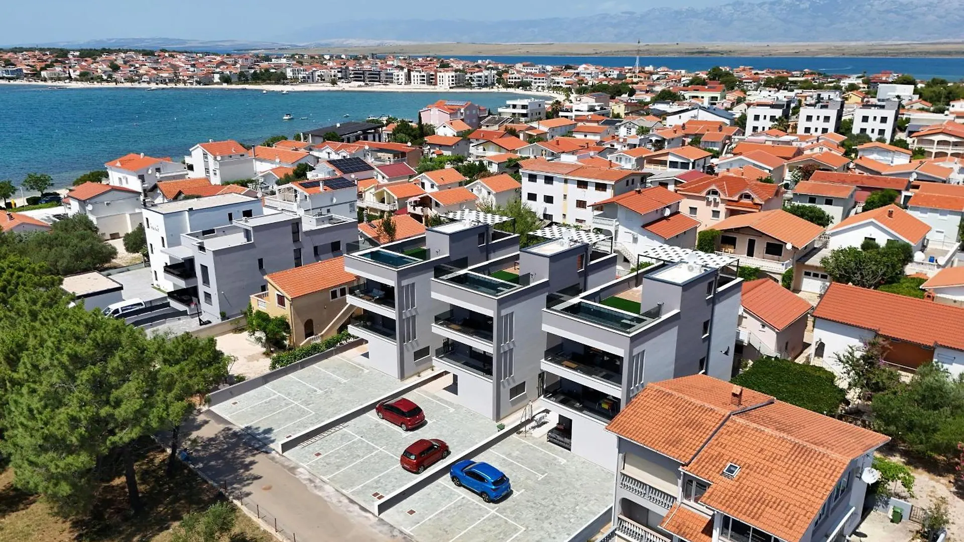 K2-Penthouse With Sea View And Heated Pool Διαμέρισμα Vir 0*,  Κροατία