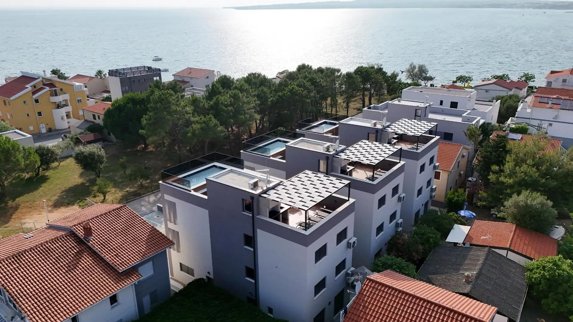 K2-Penthouse With Sea View And Heated Pool Διαμέρισμα Vir