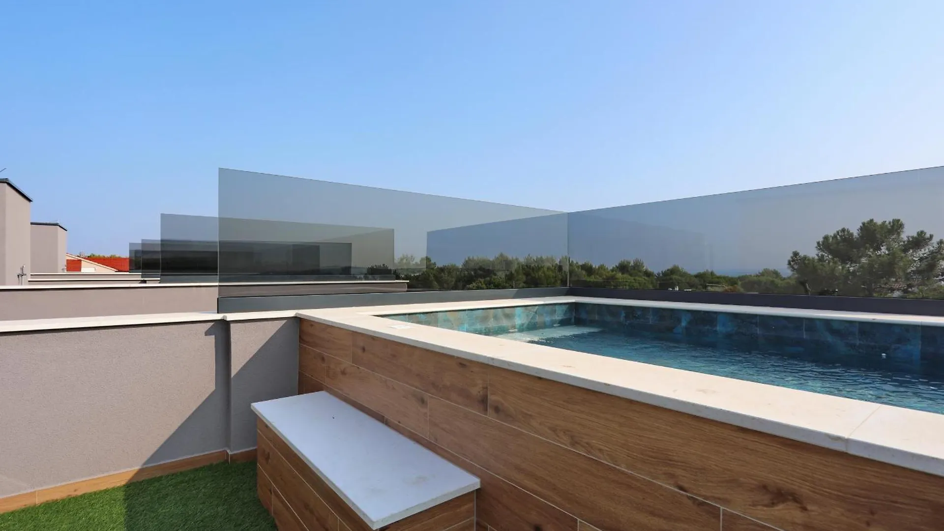 K2-Penthouse With Sea View And Heated Pool Διαμέρισμα Vir